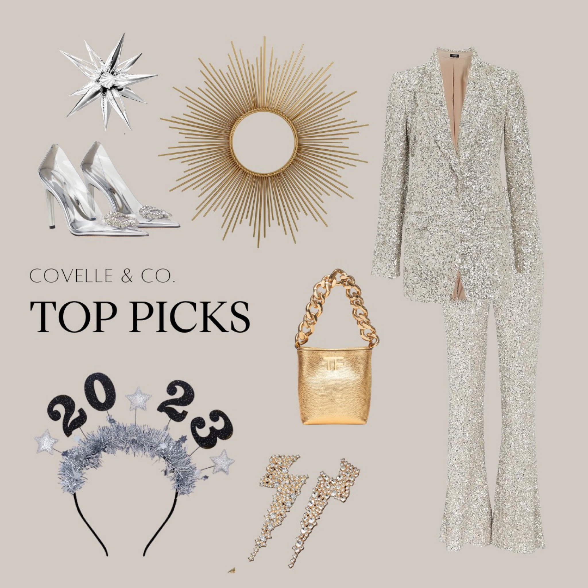 Bringing the glitz and glam of the New Year into this week's #TopPicks!  Here are some of our favorite items to help you and your home sparkle and shine this #NYE! 

Remember, at Covelle & Co. we don't just sell the home; we sell the lifestyle!

#designingrealestatesuccess #realtorinteriordesigner #instarealestate #lifestyle #ltk #ltkhome #ltkstyle #everythingwetouchturnstosold #covelleco #instainteriordesign #interiordesigner #interiordesign #style #fashion 

#LTKhome #LTKfit #LTKFind