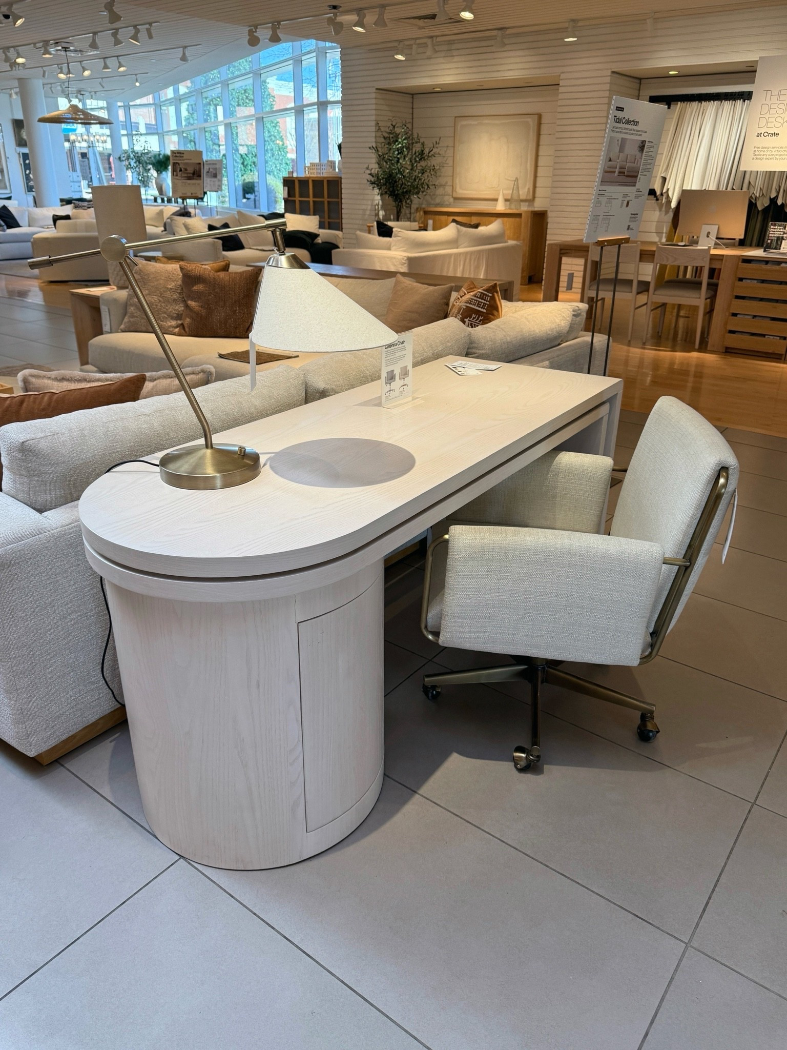Sale alert! 🤍 One of Crate & Barrel’s bestselling desks is on sale! The Twist Rotating Desk is such a chic, space-saving design with its convertible rotating feature and built-in storage. ✨ I love the whitewashed ash finish for a light, modern look, but it also comes in a beautiful dark wood option. A stylish and functional piece for a home office, study, or creative space. 💻 Linked it here! @Crate & Barrel #desk #officeinspo #officedesk

#LTKHome #LTKSaleAlert