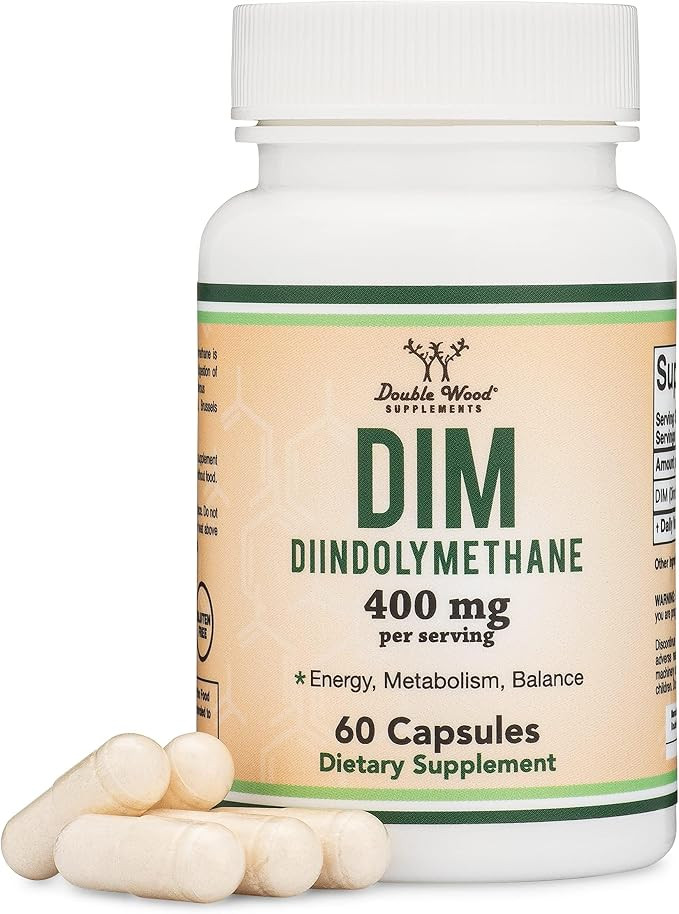 DIM Supplement for Women and Men (Diindolylmethane Estrogen Blocking Supplement, Hormonal Acne Tr... | Amazon (US)