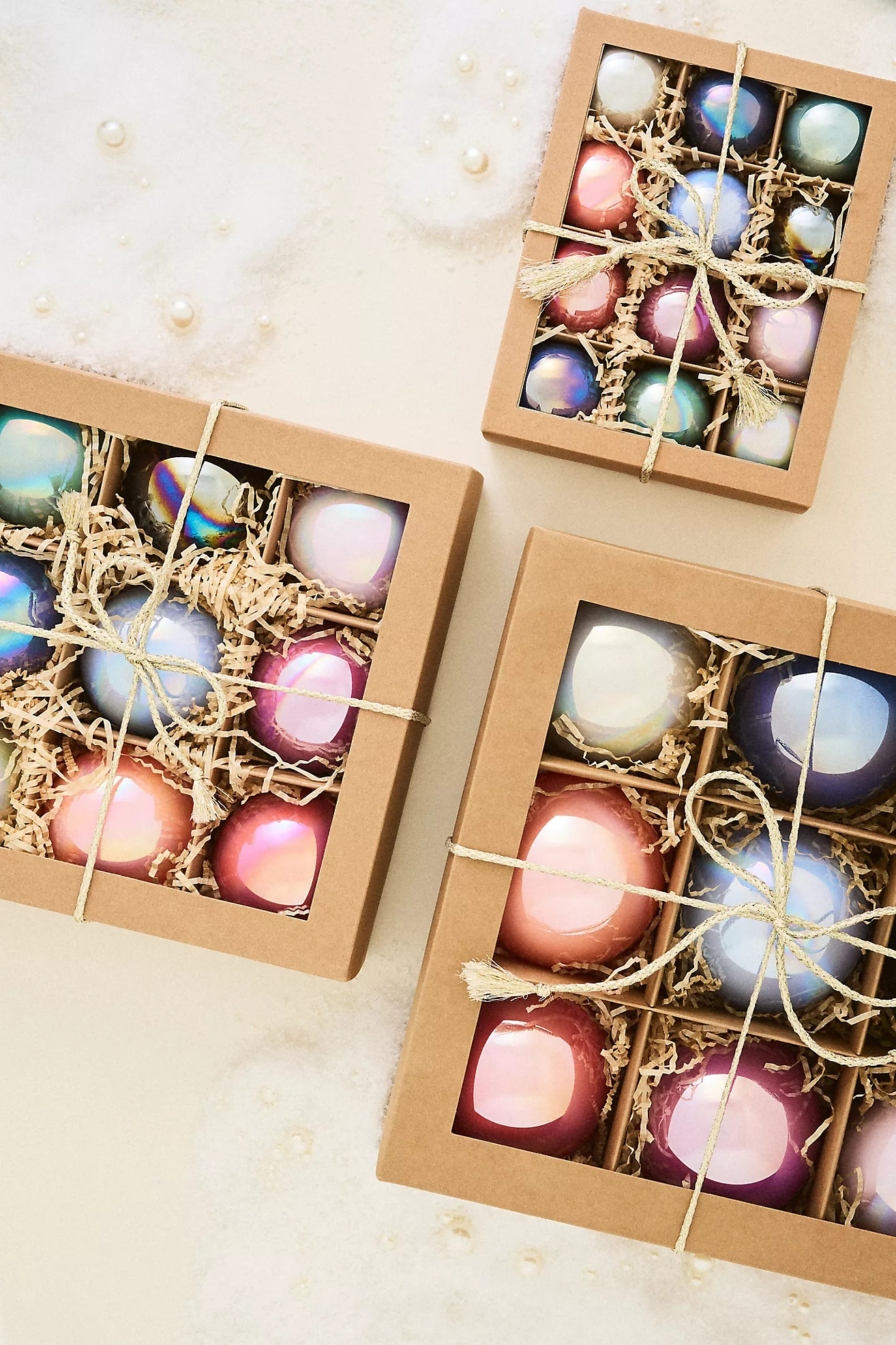 3" Shining Ball Ornaments, Set of 9 | Anthropologie (US)
