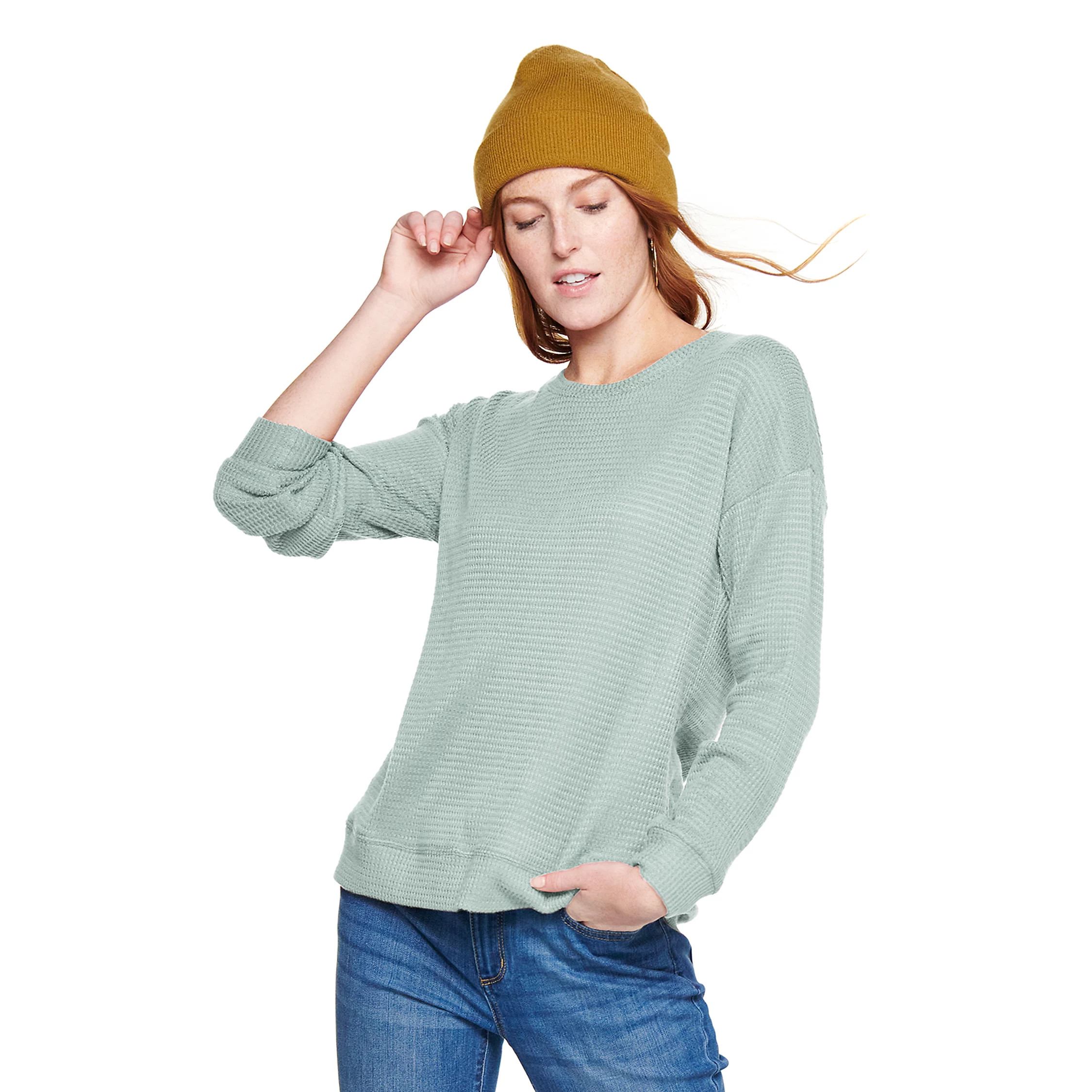 Women's Sonoma Goods For Life® Supersoft Crewneck Top | Kohl's