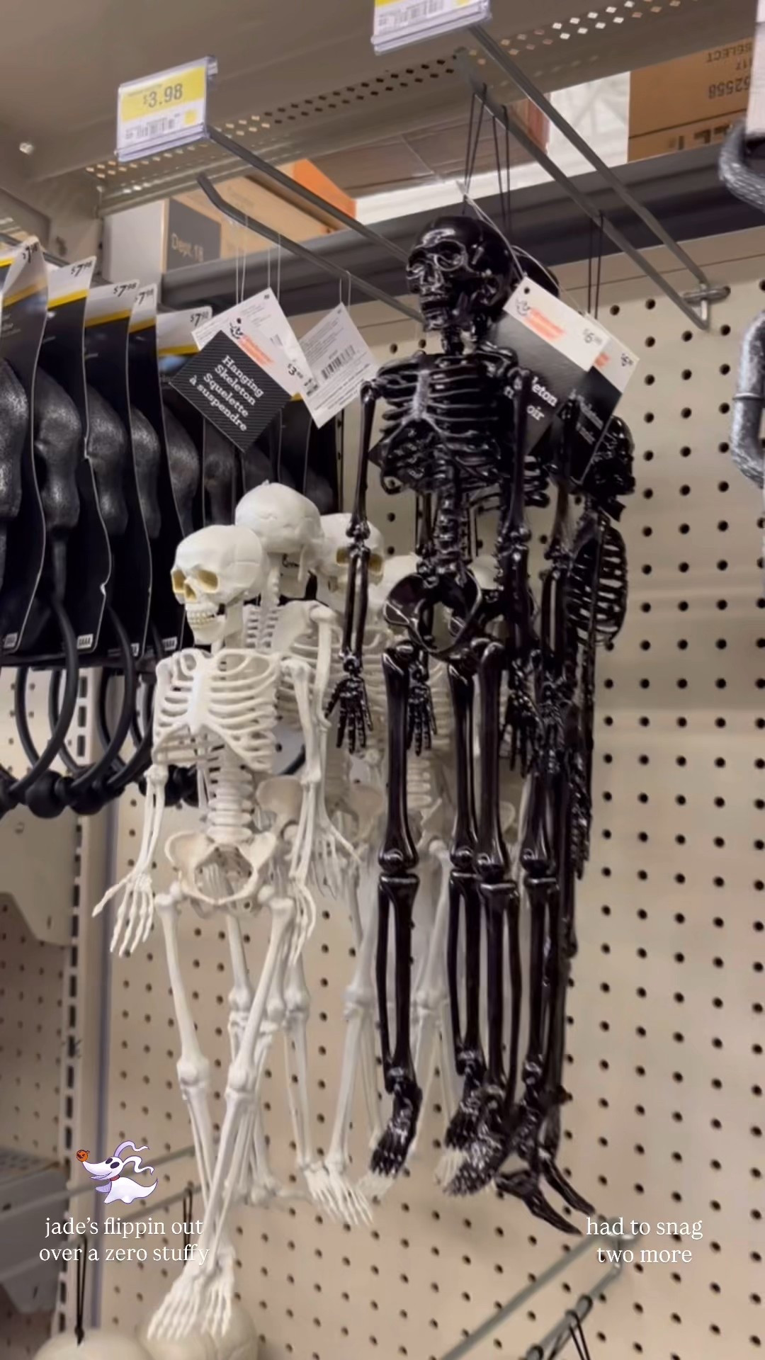 B O O / had to snag two more black skeletons for the mantle because the kids insisted on having a family of skeletons on the mantle, instead of JUST a mama & a daddy….more black skeletons? I think i can make that happen 😆

Halloween Decor | Walmart Canada

#LTKfamily #LTKcanada #LTKcasa