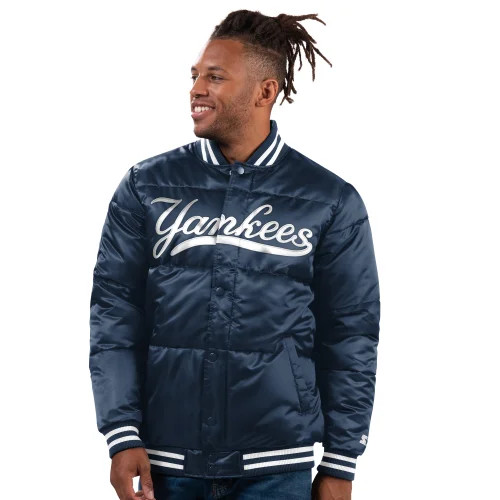 Starter x Ty Mopkins Yankees Bubble Jacket | Foot Locker (US)