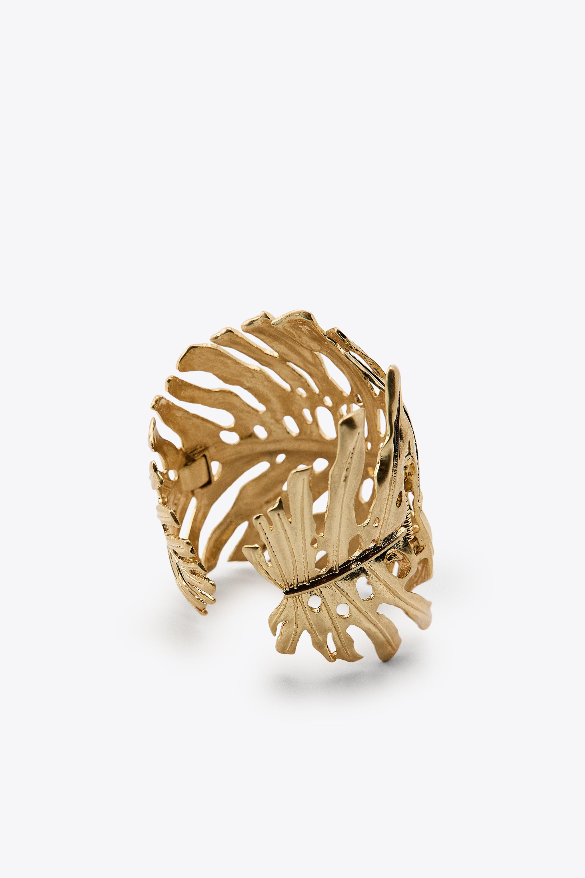 LEAF CUFF BRACELET | Zara UK