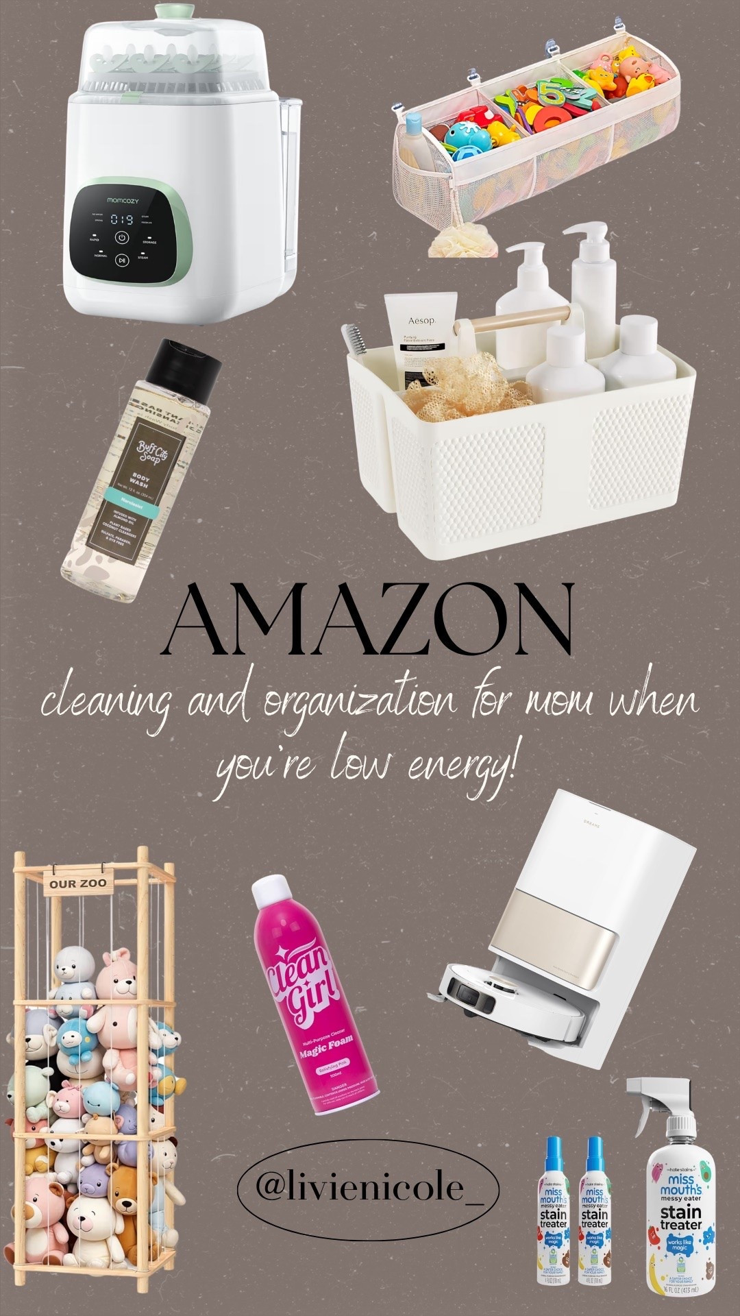 If you're feeling tired, these products will make cleaning and organizing so much easier...especially when you’re keeping up with your kiddos. 🤍🌟

#LTKmomlife #LTKHome #LTKdayinmylife