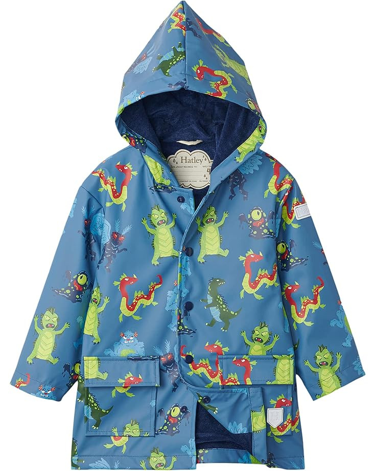 Hatley Kids Creepy Cryptids Raincoat (Toddler/Little Kids/Big Kids) | Zappos