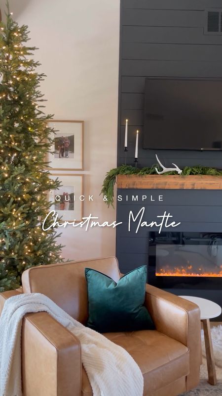 No hooks needed. Loving the simplicity of this mantle this year  

#LTKHoliday #LTKhome #LTKSeasonal