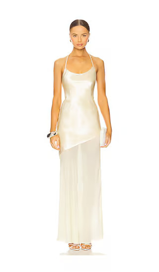 Runaway The Label Samani Maxi Dress in Lemon. - size S | Revolve Clothing (Global)