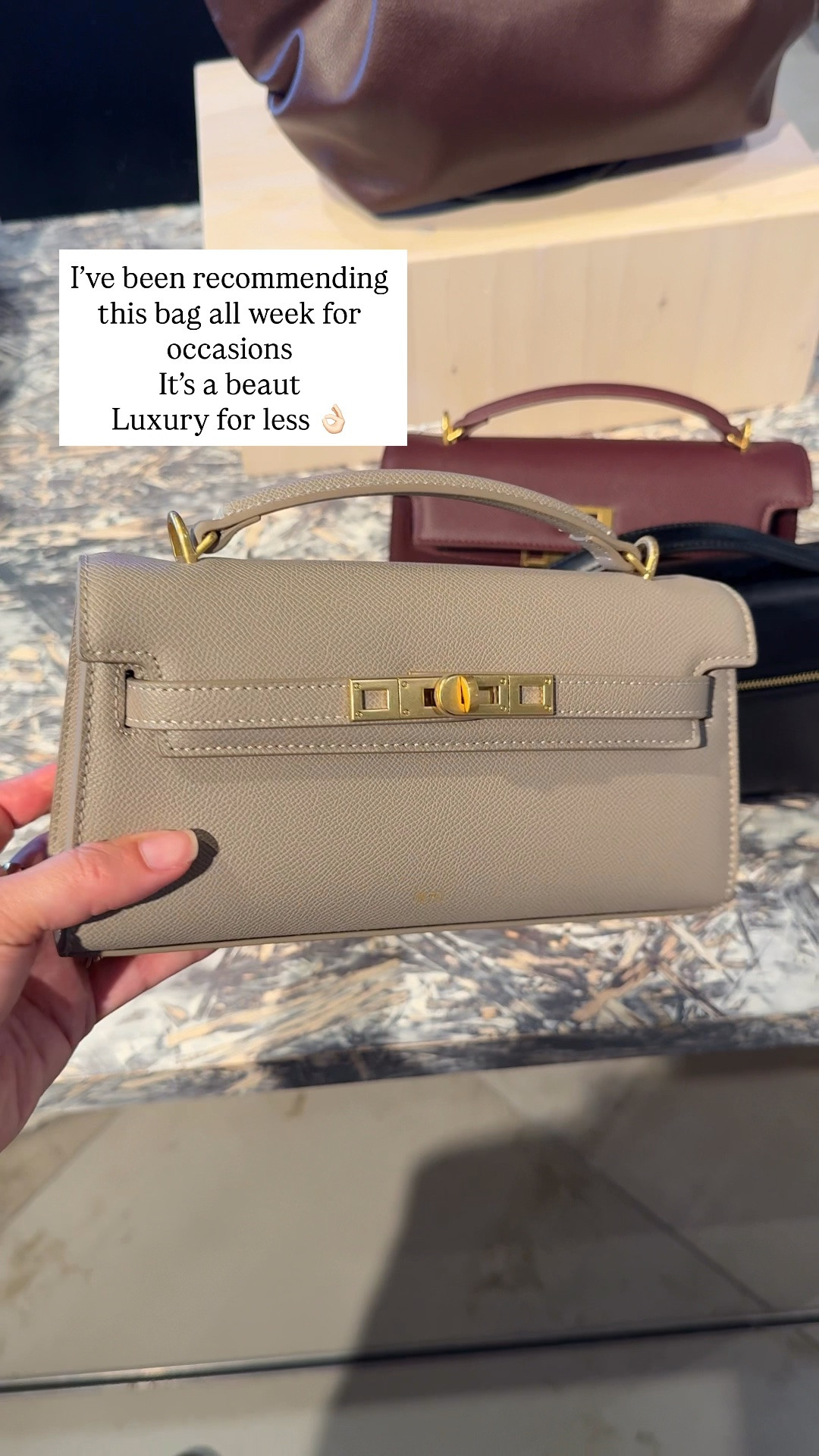 Chic & timeless occasion bag 
Vegan leather 
Luxe for less 

Great for summer weddings etc

#LTKsummer #LTKwedding #LTKbag