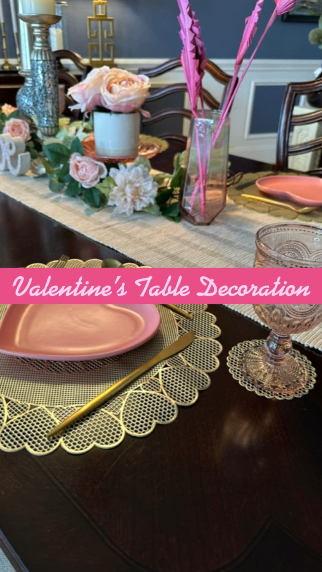𝓑𝓮 𝓼𝓽𝓲𝓵𝓵 𝓶𝔂 𝓗𝓔𝓐𝓡𝓣 tables-cape for Valentine’s Day! 💗💗💗

#LTKHome #LTKSeasonal
