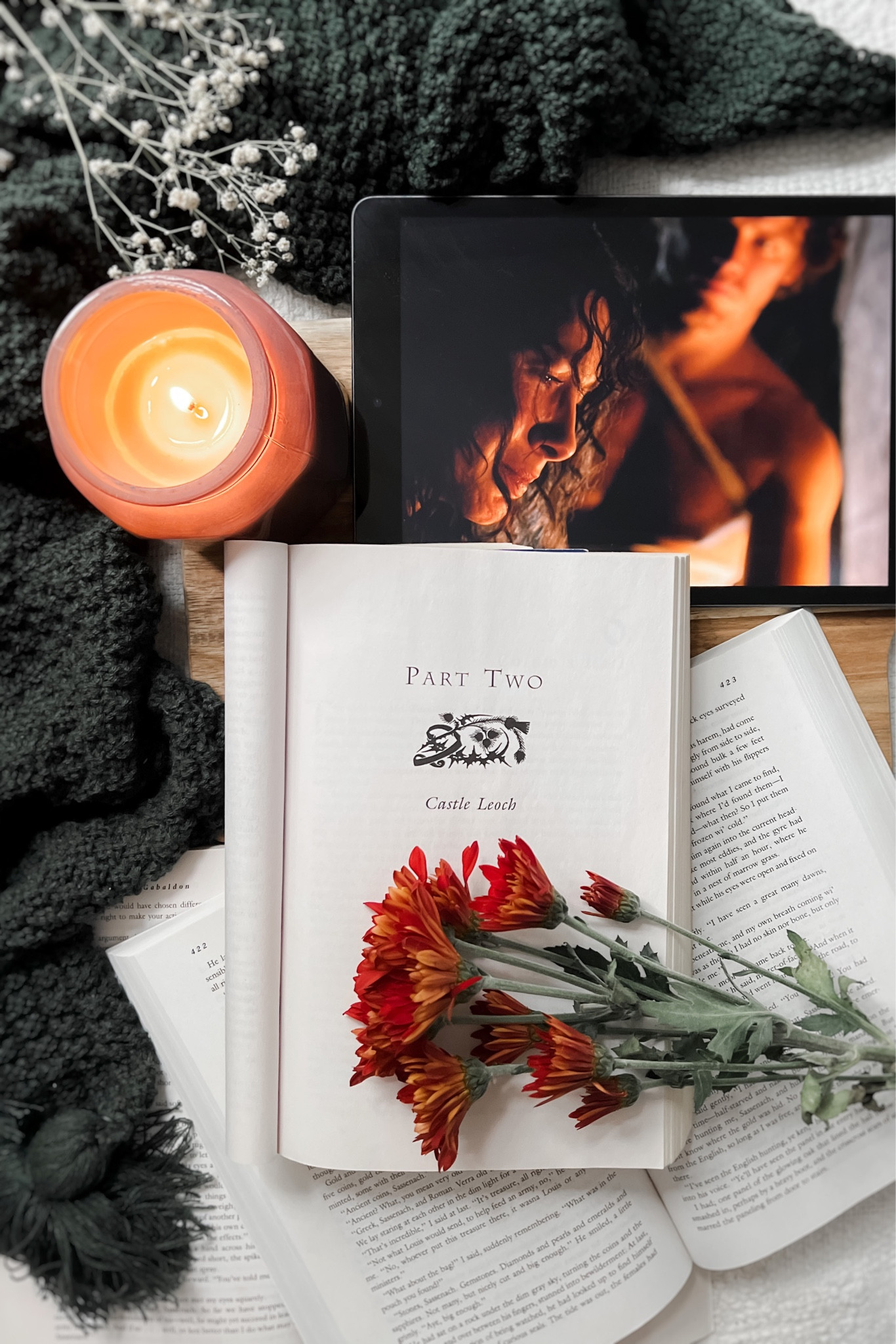 Outlander book vs TV S1 E2 Castle Leoch 📚