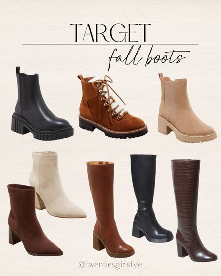 Target Fall Boots 🙌🏻🙌🏻

#LTKSeasonal #LTKshoecrush #LTKstyletip