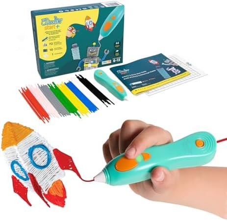 3Doodler Start+ Essentials 3D Pen Set for Kids, Easy to Use, Learn from Home Art Activity Set, Ed... | Amazon (US)