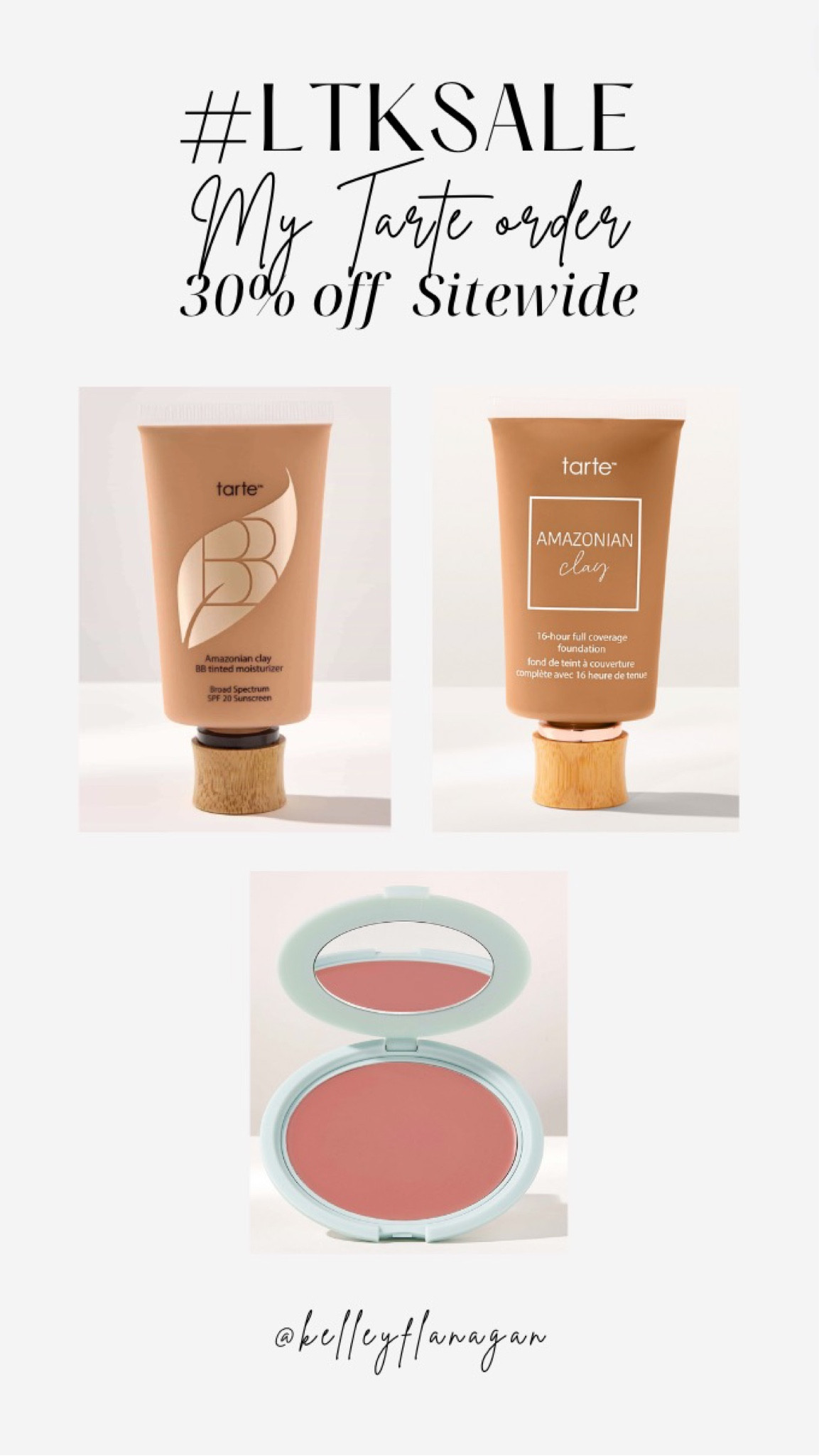 My go to foundations and blush are on major sale at Tarte during the LTKSALE! 

I wear shades Medium Tan Honey, Medium Tan & Pink Sky! 

#LTKFind #LTKSale #LTKsalealert