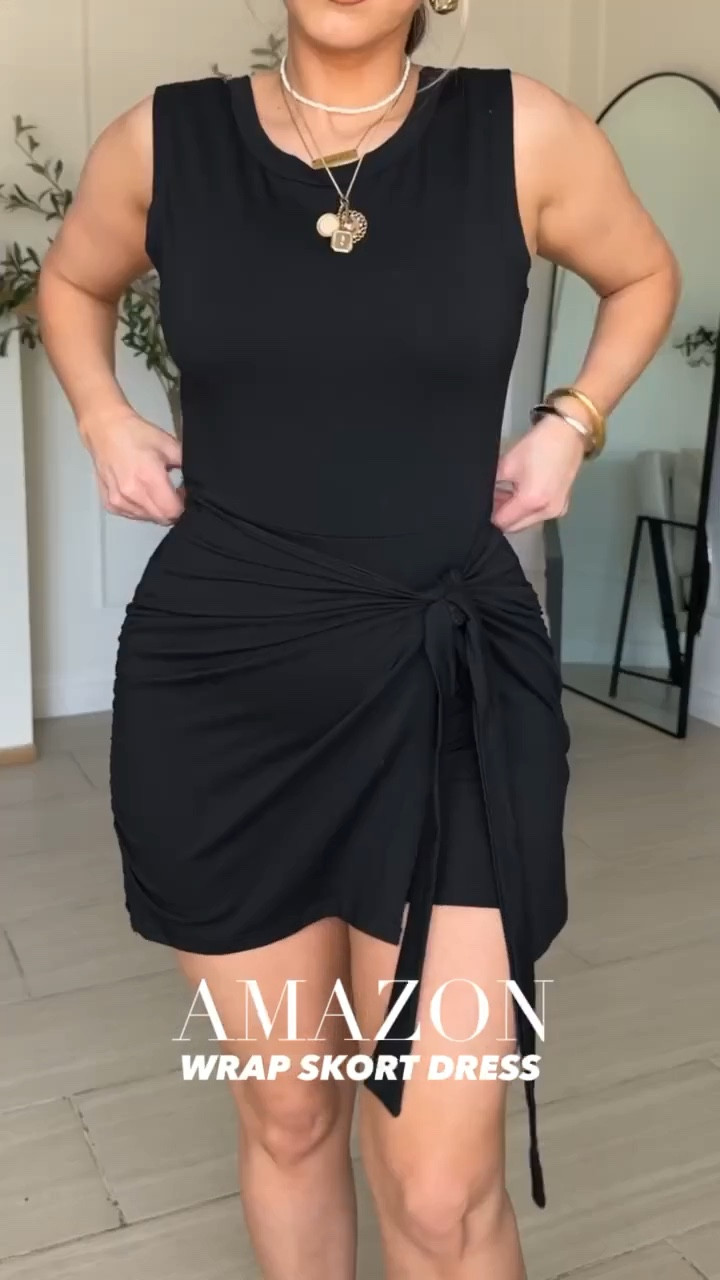 The perfect summer skort dress! Amazing stretch, breathable fabric. 

Wearing a SMALL



#LTKPetite #LTKgrwm #LTKootd