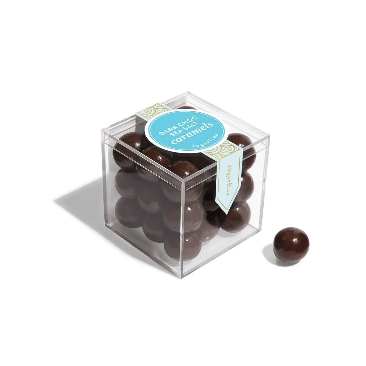 Sugarfina Dark Chocolate Sea Salt Caramels Candy Cube | Amazon (US)