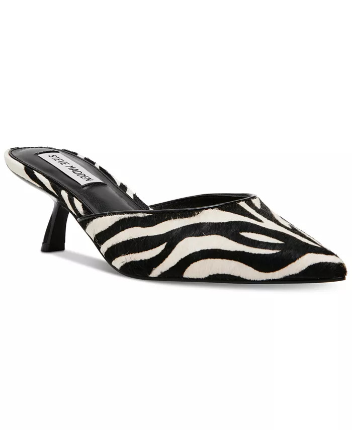 Steve Madden Women's Micki-Z Kitten Heel Mule Pumps - Macy's | Macy's
