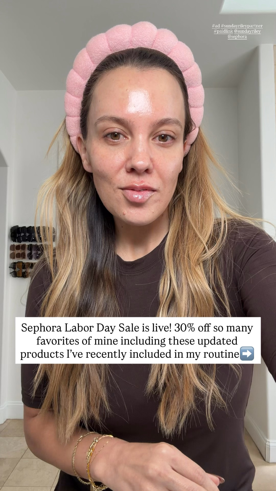 I recently added some new products into my routine to help with discoloration and dark spots and they are GOOD. The best part? They are 30% off right now at Sephora during their Labor Day Sale, 9/4 - 9/8. #ad #SundayRileyPartner #paidlink @sundayriley  @Sephora