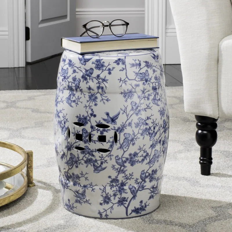 Alcott Hill® Cecere Ceramic Accent Stool & Reviews | Wayfair | Wayfair North America