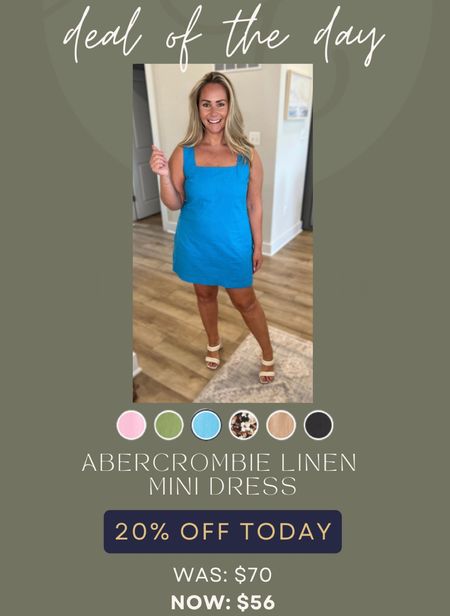 This dress from Abercrombie is perfect for graduation, brunch with the girls and even date night. I’m wearing a large. 
Curvy midsize summer outfit

#LTKcurves #LTKSeasonal #LTKsalealert
