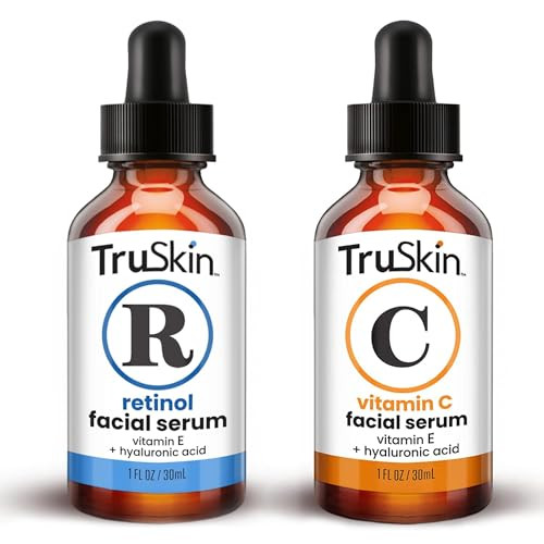 TruSkin Face Serum Duo – Vitamin C & Retinol Serum for Face – Anti-Aging Skin Care Gift Set f... | Amazon (US)