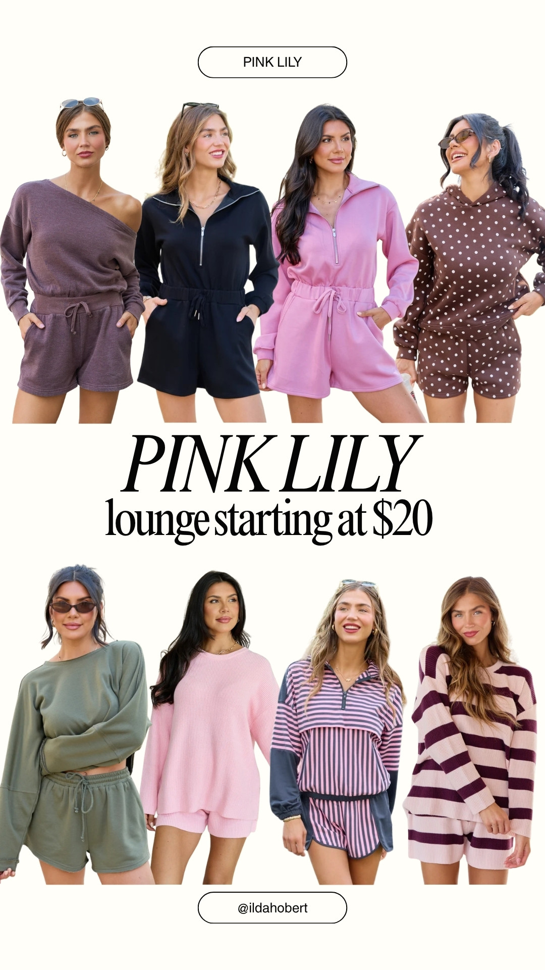 These Pink Lily sets are too cute! So many comfy options on sale starting at $20! 💕

lounge set, lounge, pink lily, travel outfit, travel, loungewear 

 #LTKootd #LTKSeasonal #LTKSaleAlert
