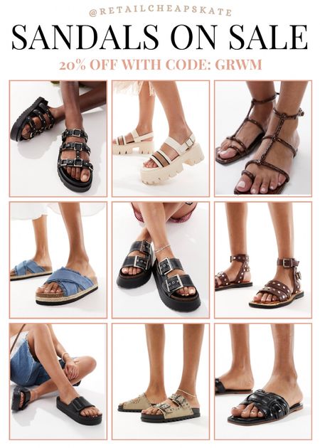 20% off sandals with code: GRWM

#LTKSaleAlert #LTKStyleTip #LTKShoeCrush