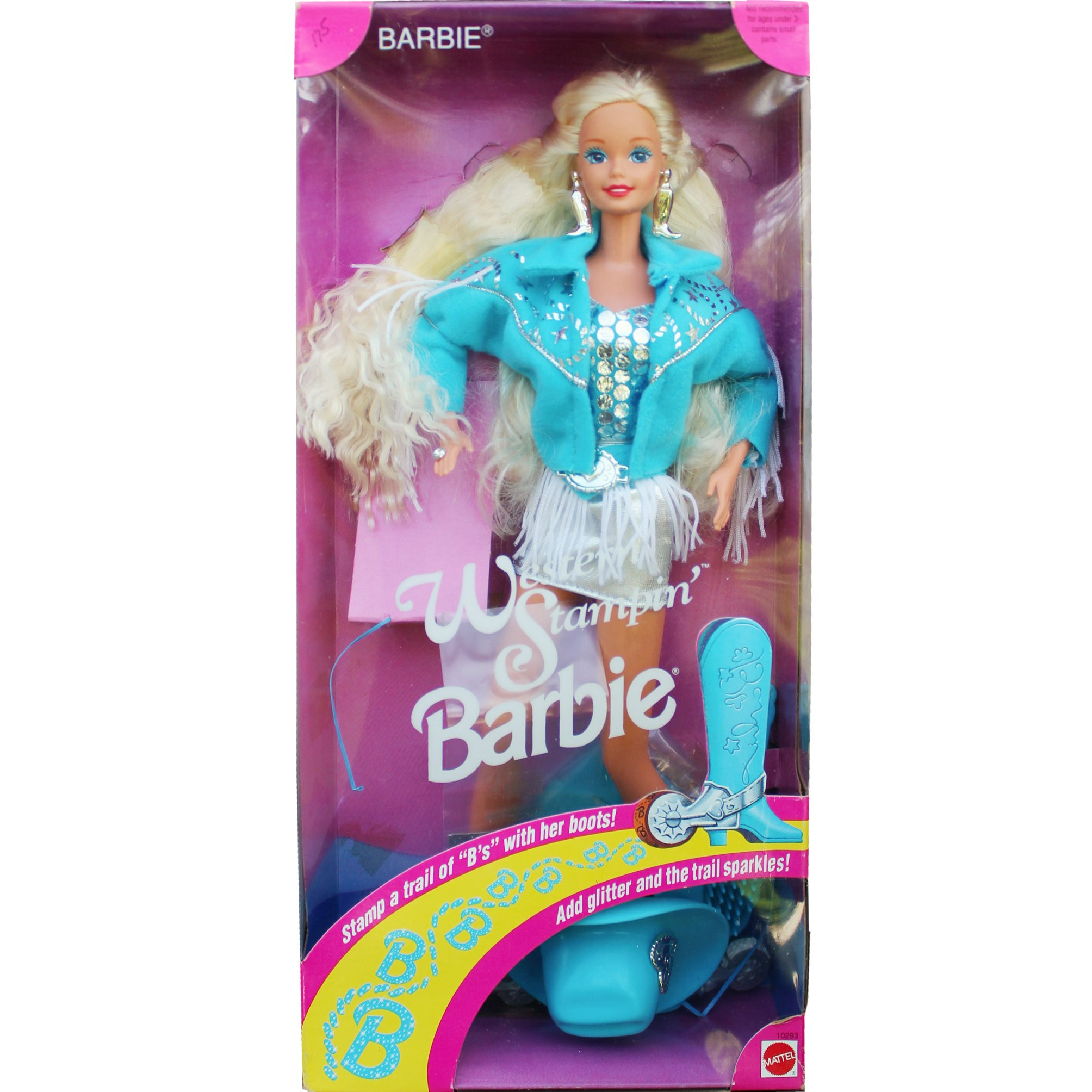 Mattel Barbie 10293 1993 Western Stampin | Amazon (US)