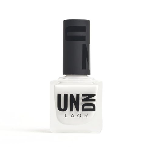 UN/DN Vegan Nail Polish - 301 White - White Nail Polish - Fingernail Polish for Women and Men - Long Lasting, Cruelty Free - 0.5 oz | Amazon (US)