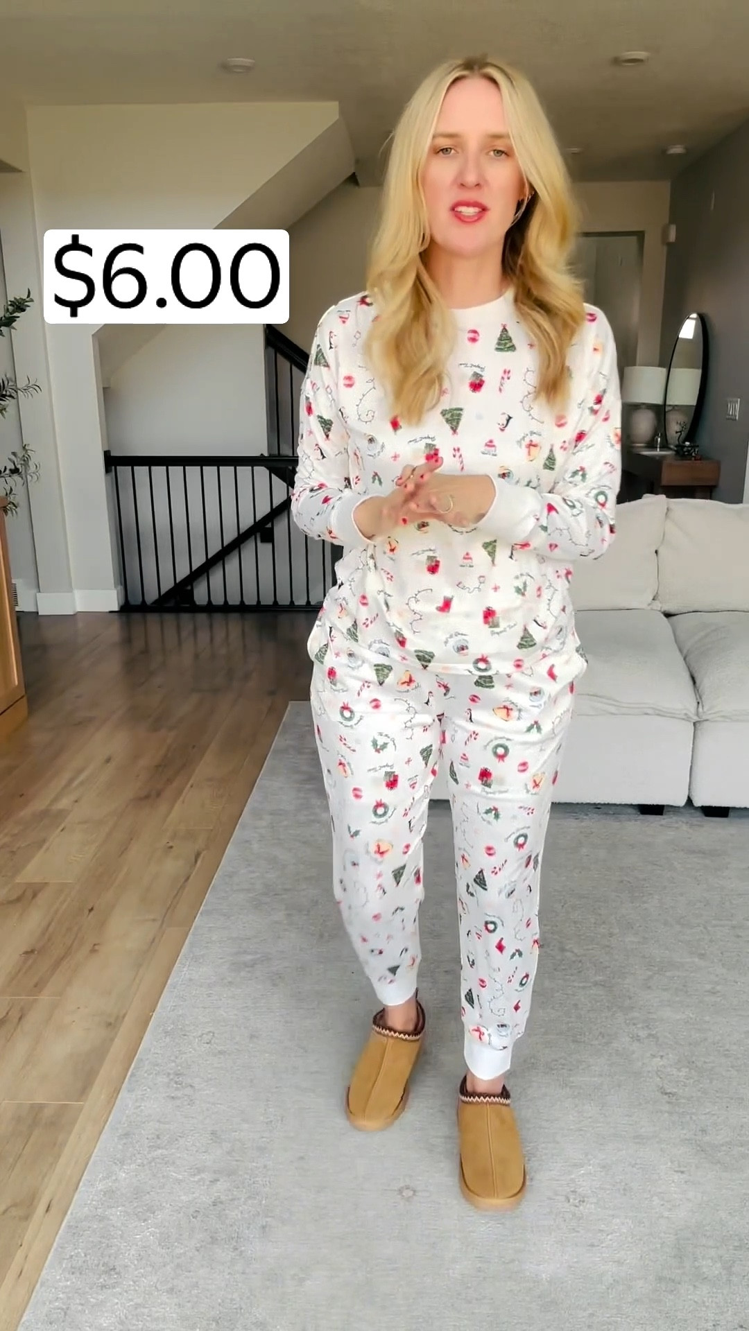 Holiday pajama sets for only $6 🤍 I can’t believe this price. These cozy, festive sets are now on major discount and there are only a few sizes left, so don’t wait.

They’re soft, comfy, and perfect for lounging, Christmas morning, or gifting. I’m wearing a size medium in both sets.

Once these are gone, they’re gone.

#affordablefashion #budgetfashion #walmartfashion #walmartstyle #walmartdeals #walmartfinds #holidaypajamas #christmaspajamas #cozyloungewear #momstyle #budgetfriendly #affordablestyle #walmarthaul #ltkunder10 #ltkunder25 #ltkfinds #ltkfashion #holidaydeals #giftideas


#LTKSaleAlert #LTKFindsUnder50 #LTKHoliday