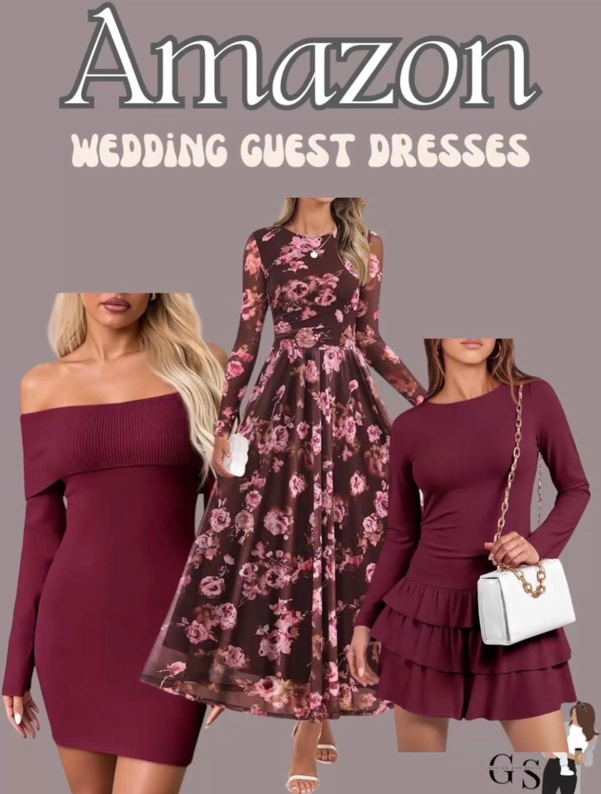 Fall wedding guest dresses 
| amazon | espresso brown | floral | fall dress | floral dresses | fall wedding guest | amazon prime | fall fashion | fall style | fall trends | evening dress

#LTKWedding #LTKBump #LTKSeasonal