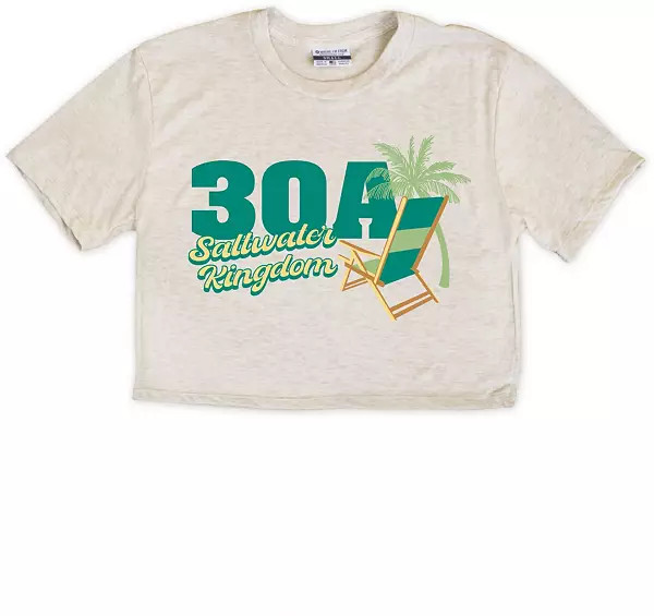 Where I'm From Women's Panama City Beach Chair Cropped T-Shirt | Dick's Sporting Goods | Dick's Sporting Goods