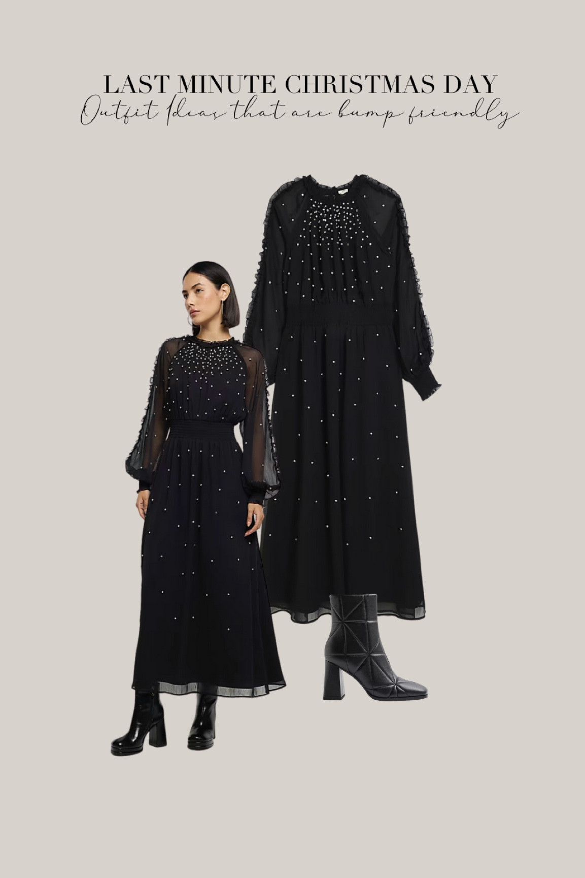 Last minute bump friendly Christmas Day outfits ✨

#LTKeurope #LTKSeasonal #LTKbump