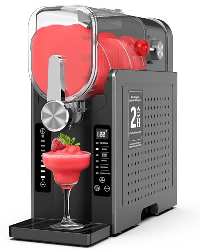 Oylus Slushie Machine for Home - No Ice Needed Slushy Machine with Auto Cleaning, One-Touch Reservation & 6 Preset Programs Frozen Drink Maker for Margaritas, Milkshakes, Frappés, Slush and More | Amazon (US)