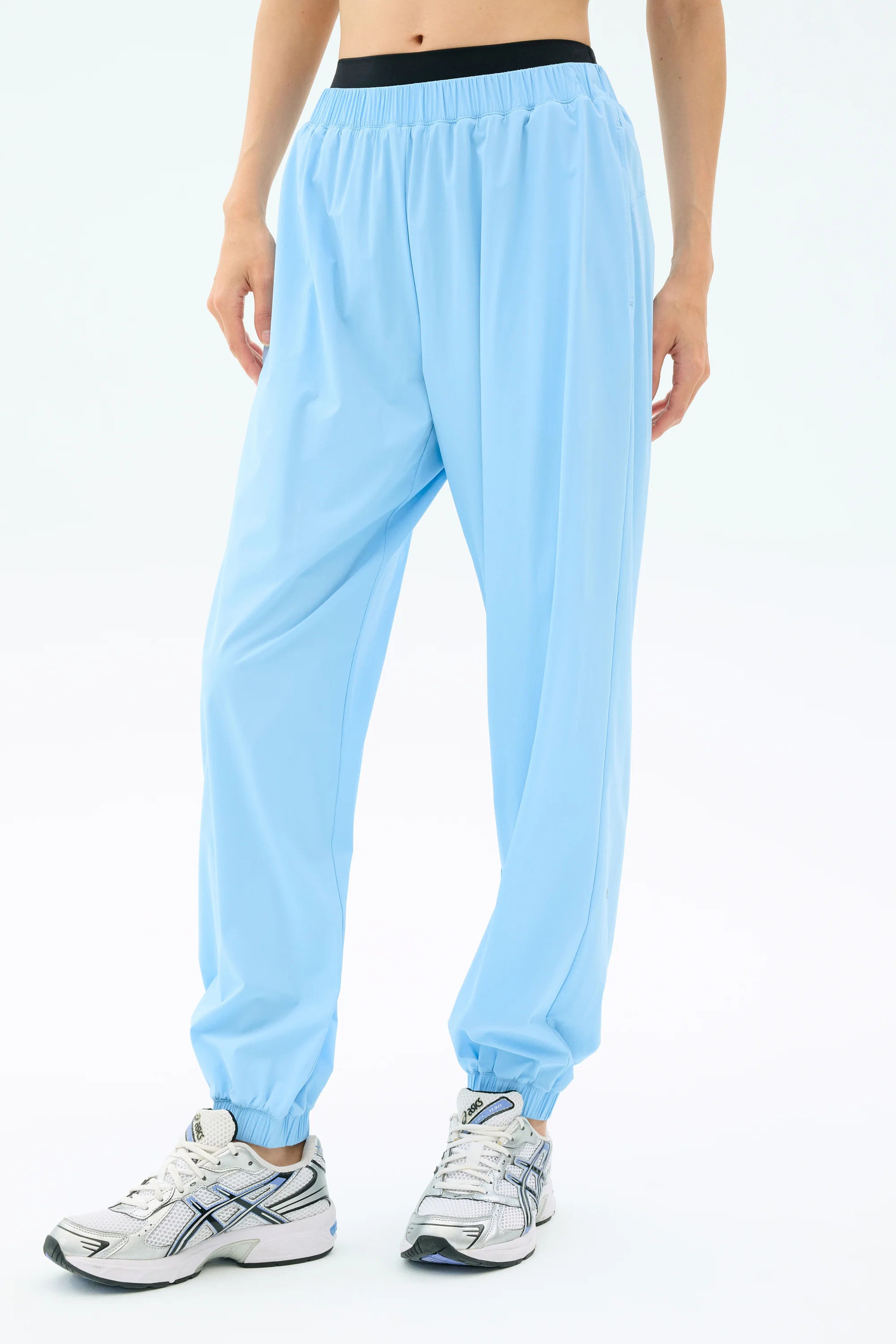 Megan Woven Nylon Jogger - Skylight | Splits59.com