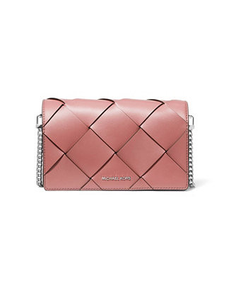 Jet Set Small Flap Chain Leather Crossbody | Macy's
