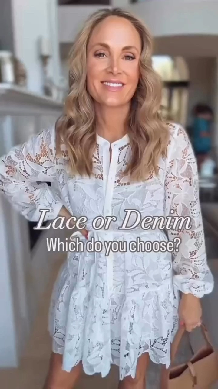 Lace or Denim? 🤍💙🤠 Both of these new budget-friendly spring dresses are too cute! 🎉 Comment SHOP for links 😍 #springdress #ltkspring #springbreakdress #easterdress #springfashion2025 #ltkover40 #ltkstyletip #ltkunder100 #ltkfashion #ltkcreator #fashionablyjess Comment SHOP below to receive a DM with the link to shop this post on my LTK ⬇ https://liketk.it/57A4h

#LTKOver40 #LTKSpringSale #LTKootd