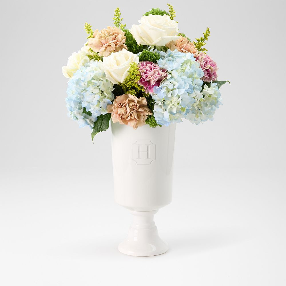 Ceramic Pedestal Vase | Mark and Graham