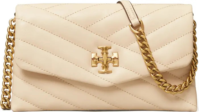 Tory Burch Kira Chevron Quilted Leather Wallet on a Chain | Nordstrom | Nordstrom