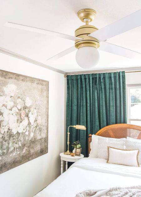 Must have in a guest room: always always a ceiling fan. 



#LTKSeasonal #LTKhome #LTKsalealert