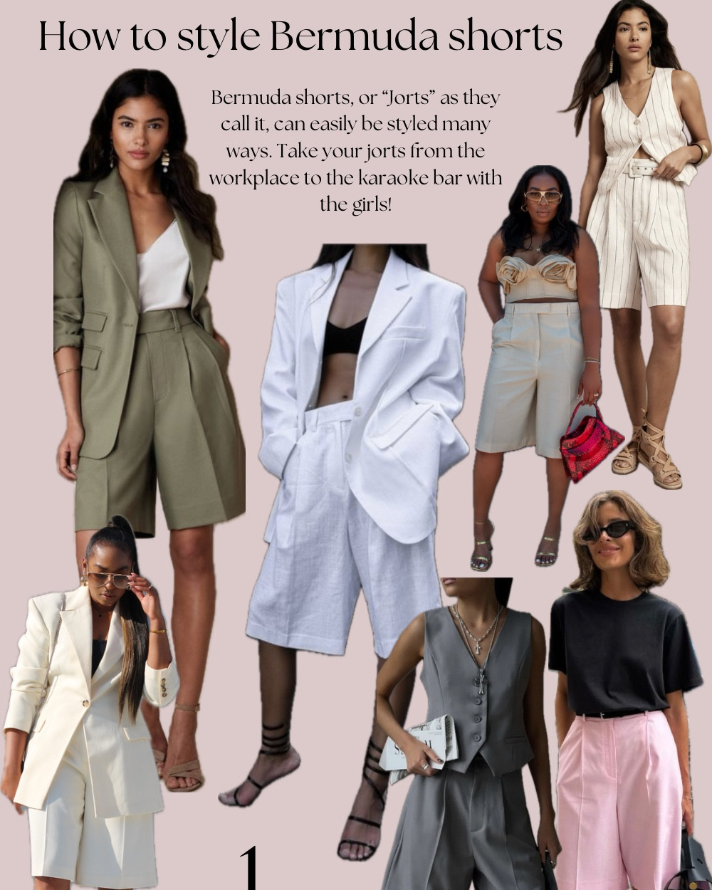 How to style Bermuda shorts/jorts! 
#styleinspo

#LTKStyleTip #LTKSeasonal #LTKSummerSales