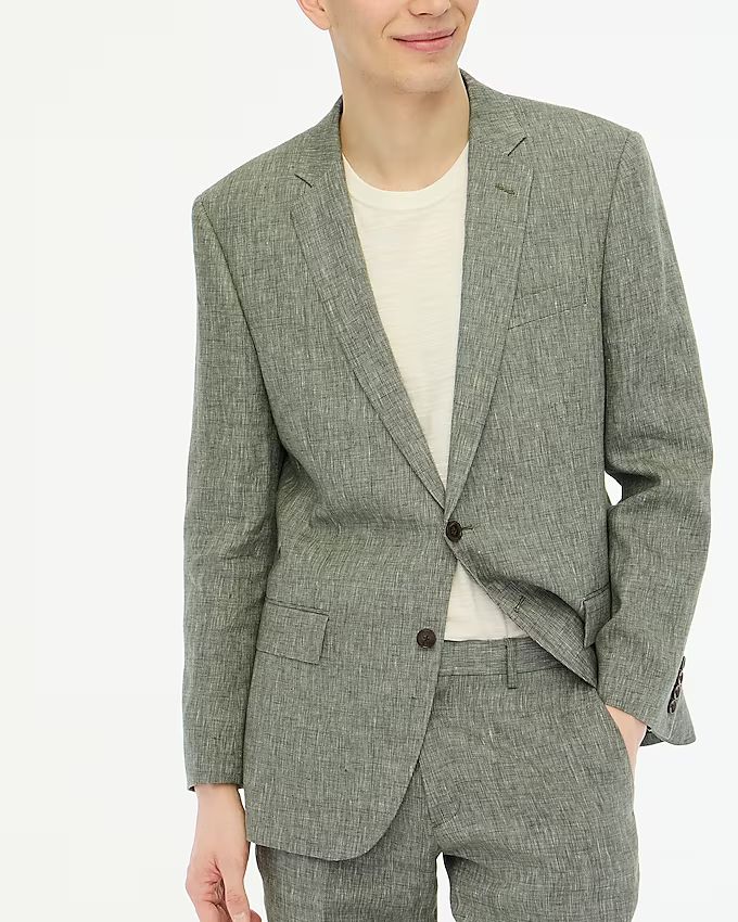 Slim Thompson suit jacket in linen | J.Crew Factory