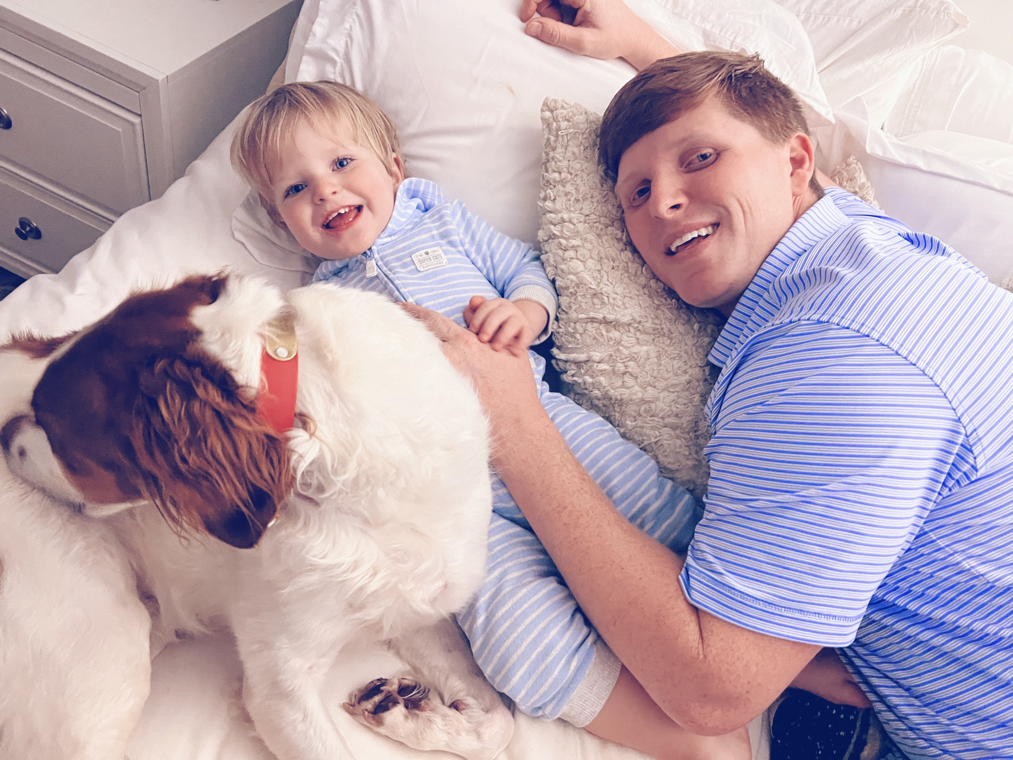 these three sweet boys have my wholeeeeee heart !!! 👼🏼🫶🏽🐶

#LTKbaby #LTKfamily #LTKhome