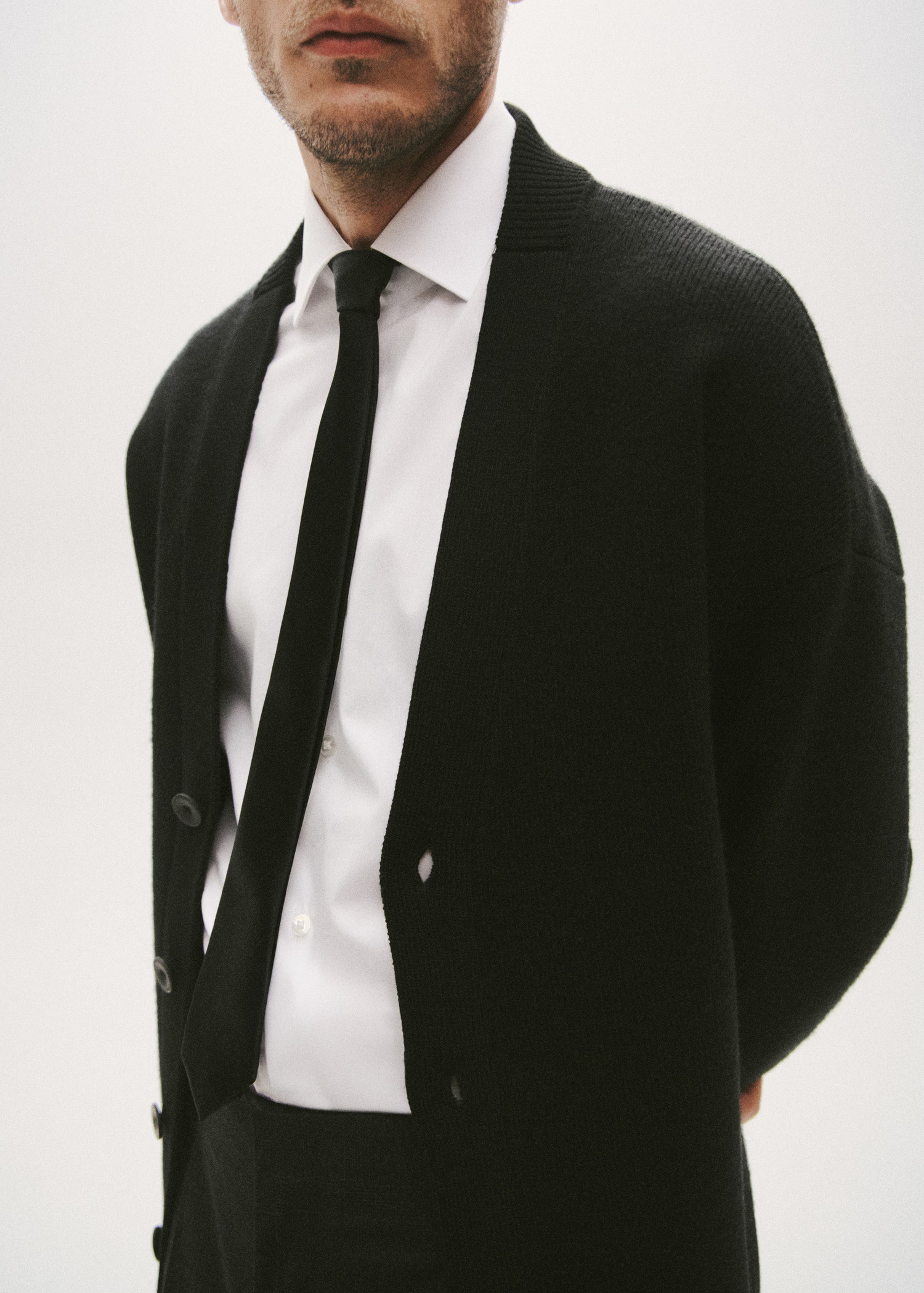 Cardigan maille relaxed-fit | Mango EU