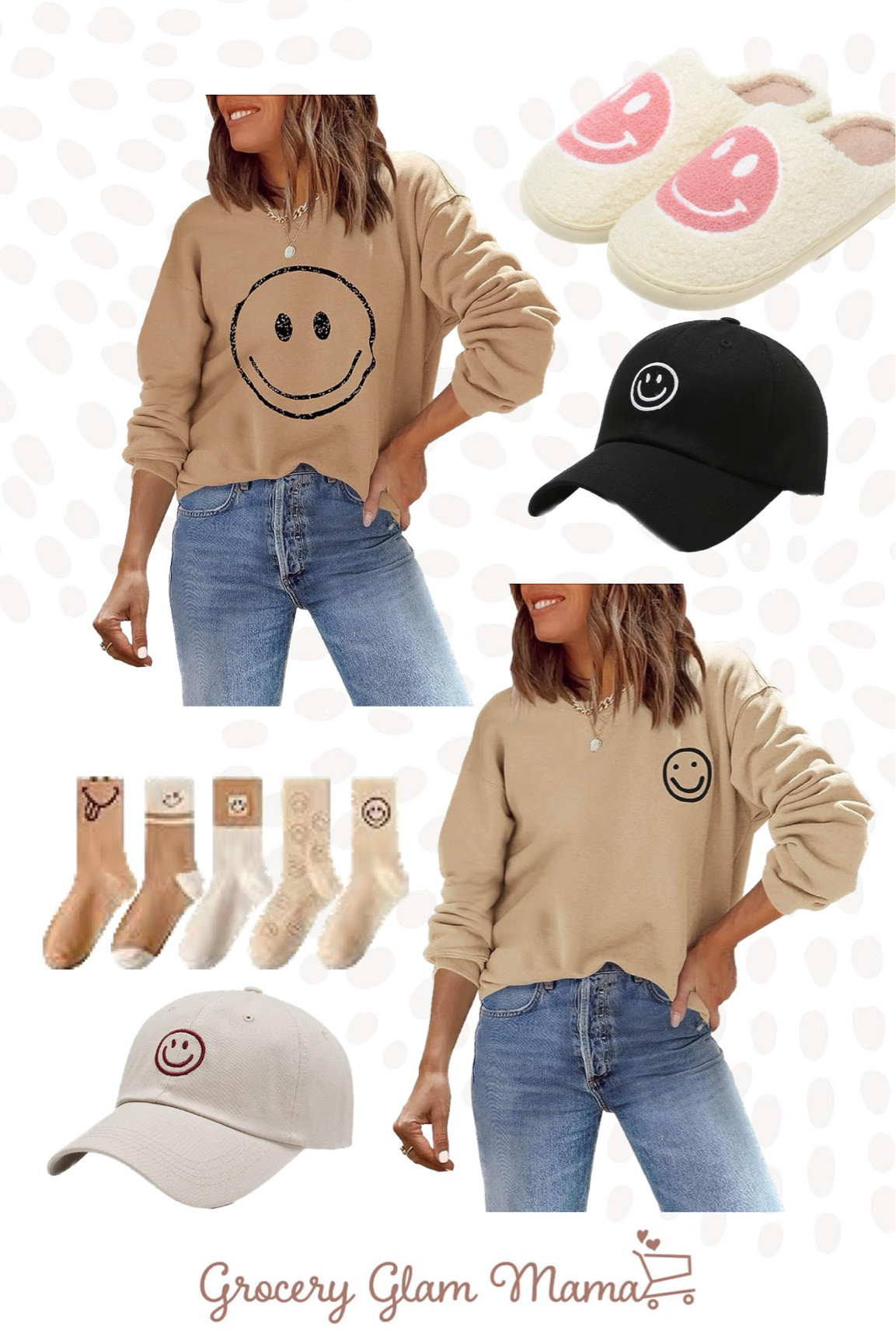 Give me allll the cute smiley faces!!!!

#LTKfindsunder50 #LTKstyletip #LTKfindsunder100