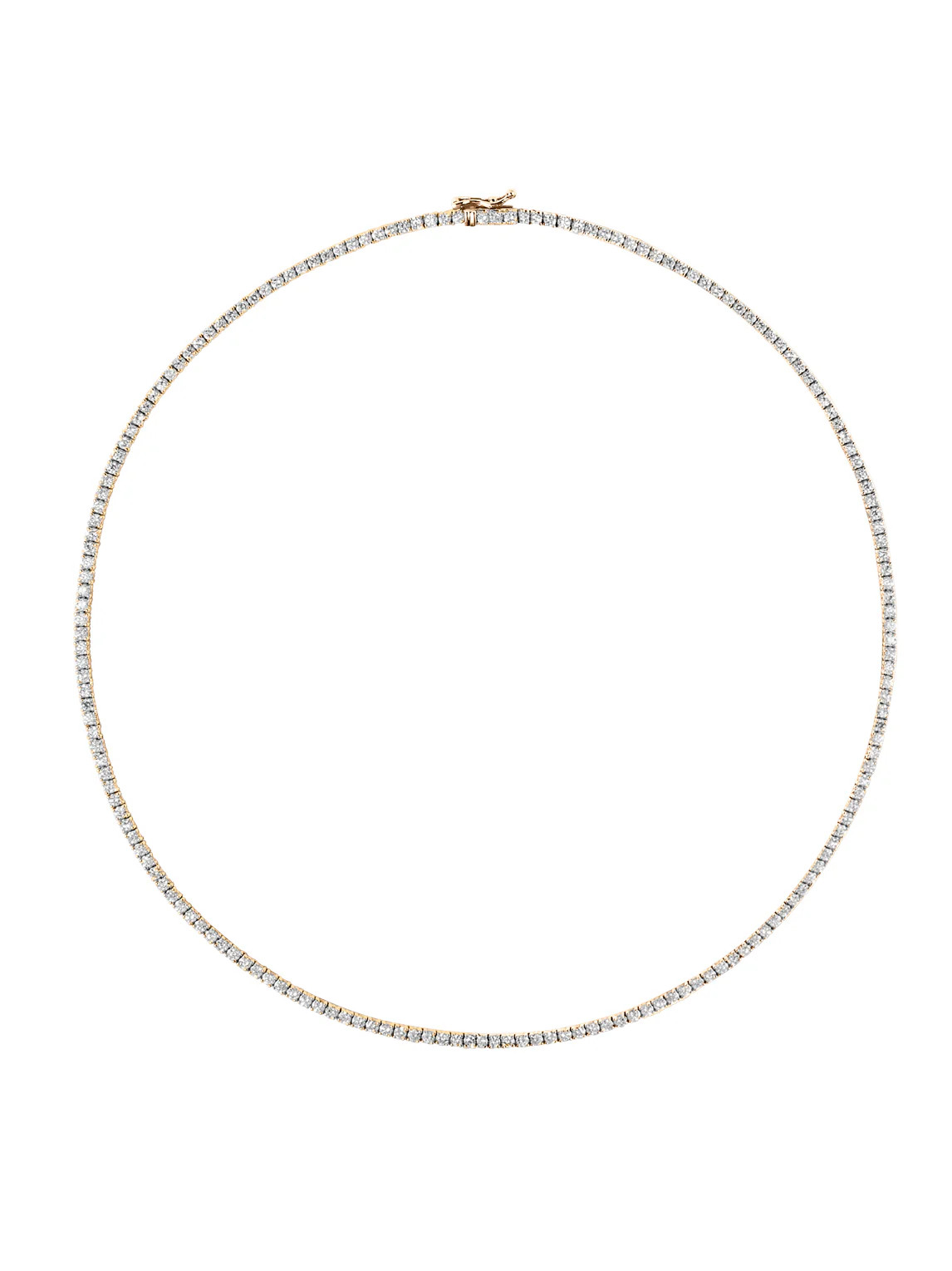 14K KATE RIVIÈRE NECKLACE IN 1.8MM LAB DIAMOND | Dorsey