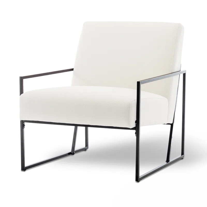 Texian Industrial Metal Arm Accent Chair | Wayfair North America