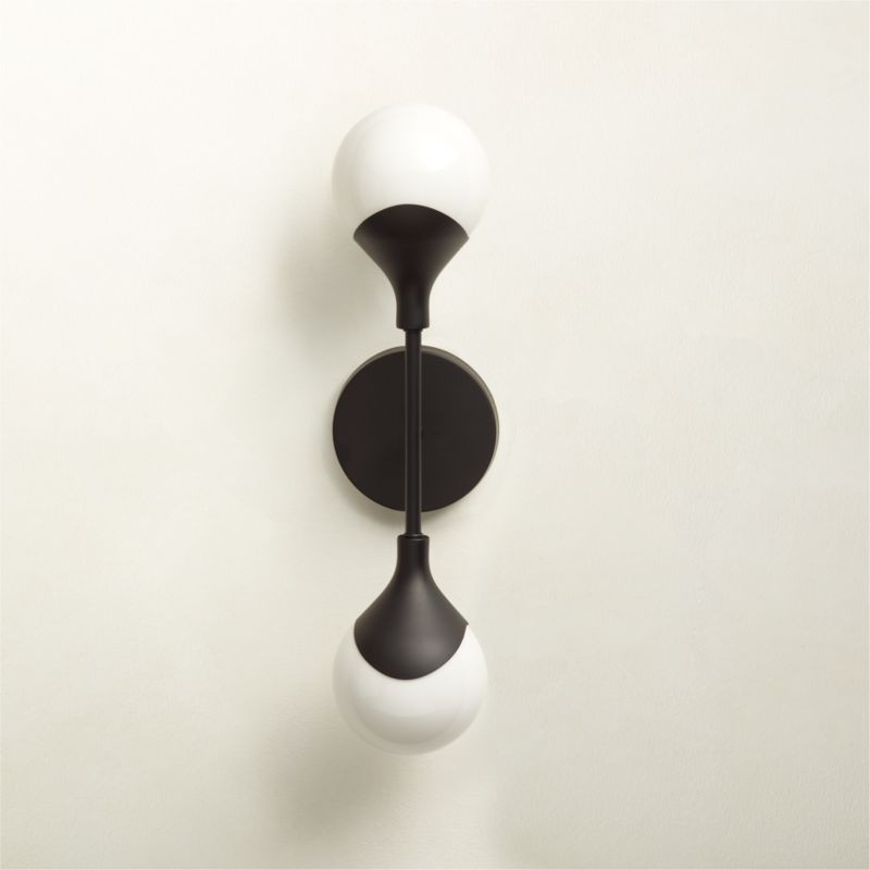 Turio Black Wall Sconce | CB2 | CB2