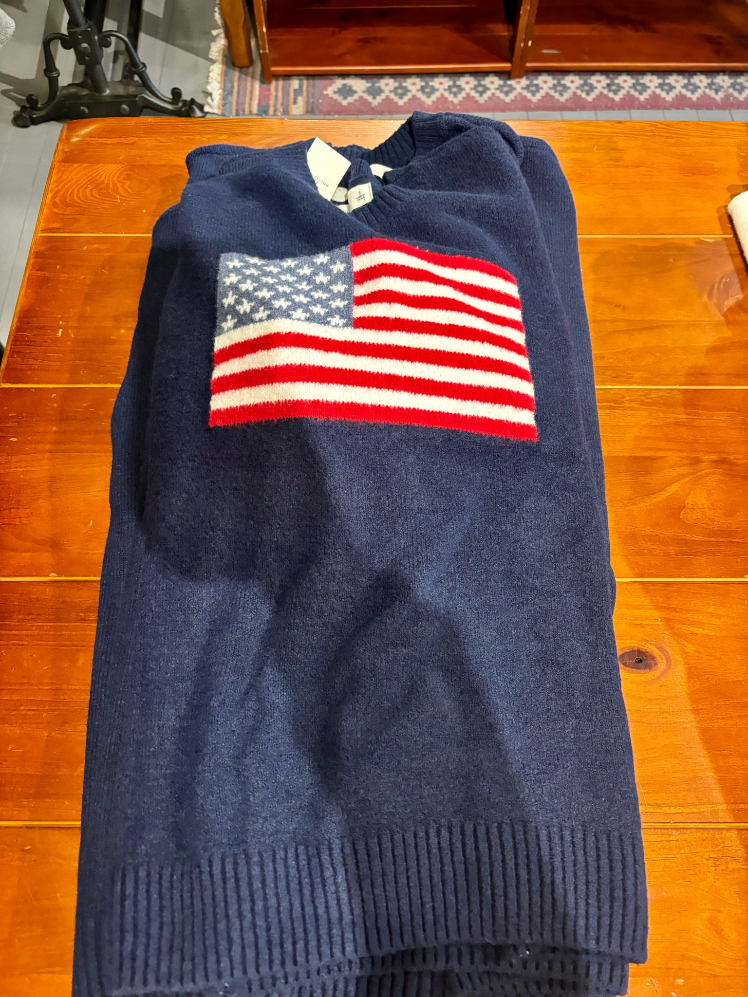 Cozy flag sweater 

#LTKFindsUnder50 #LTKSeasonal #LTKGiftGuide