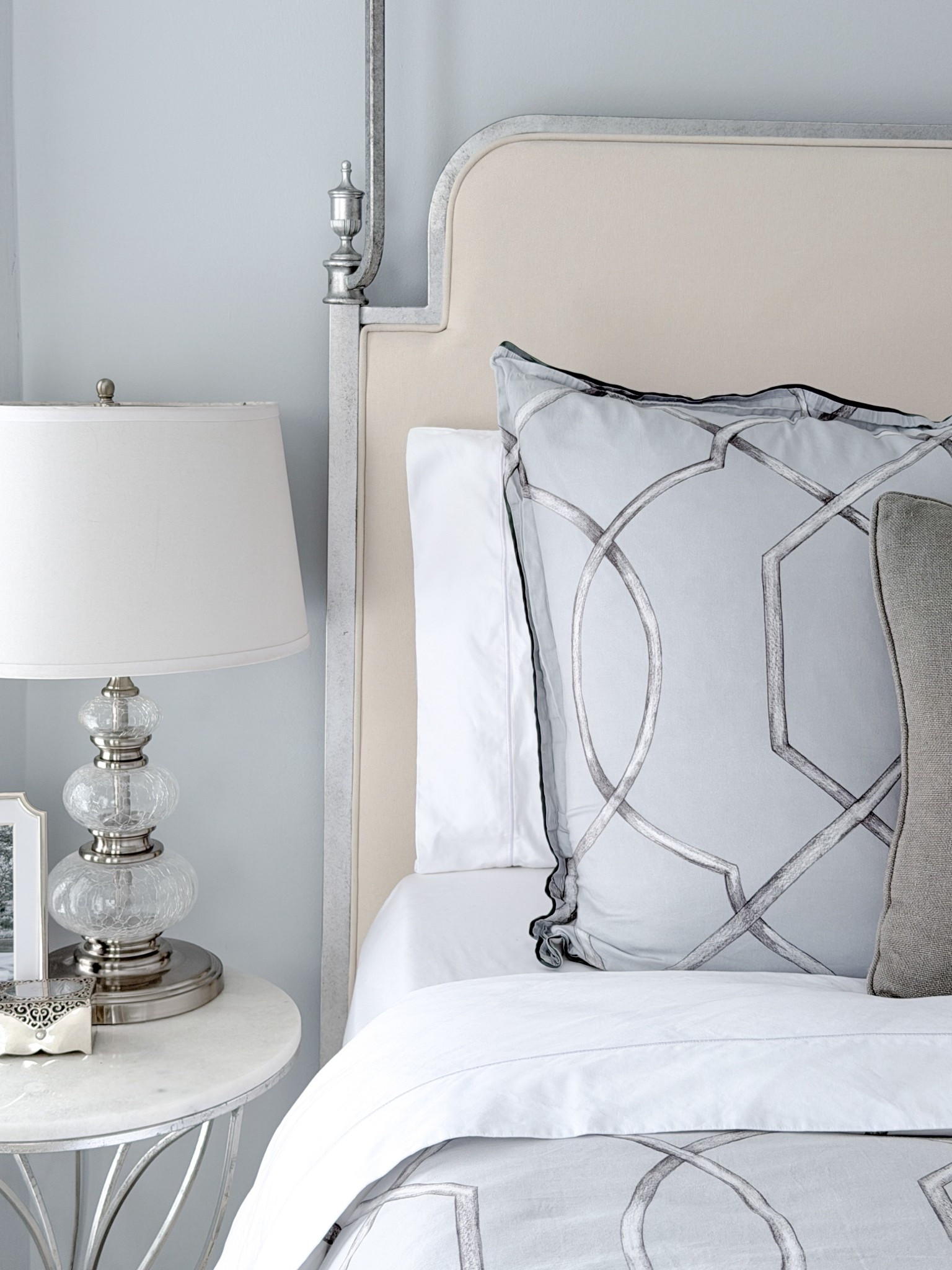 My king sized bed just got a luxury hotel upgrade - brand new white Egyptian Cotton sheets. They're thick, soft & buttery smooth. I also love the thoughtful details included in the set like the envelope closure on the pillow cases, a thick elastic band on the fitted sheet, the clean embroidery & even the bonus little do not disturb hang tag that came with the sheet set. 

#LTKHome #LTKmorningroutine